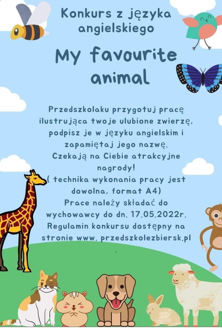 Konkurs Z Języka Angielskiego - Publiczne Przedszkole Samorządowe ...